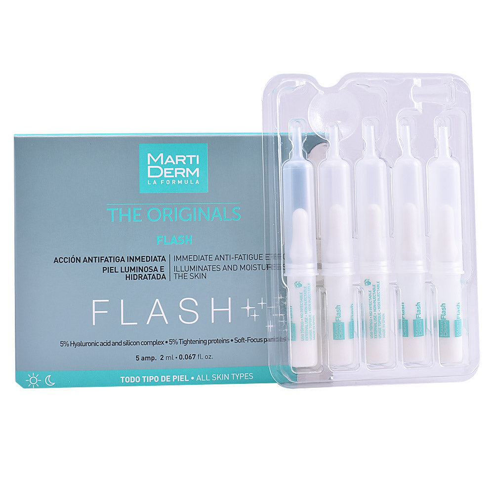 Martiderm THE ORIGINALS Flash Ampoules 5x2ml - Rejuvenescimento eficaz