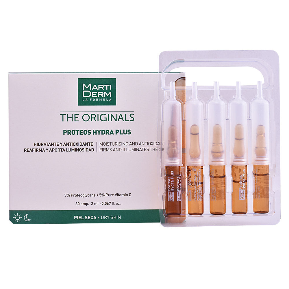 Martiderm THE ORIGINALS Proteos Hydra Plus Ampoules – Hidratação Profunda