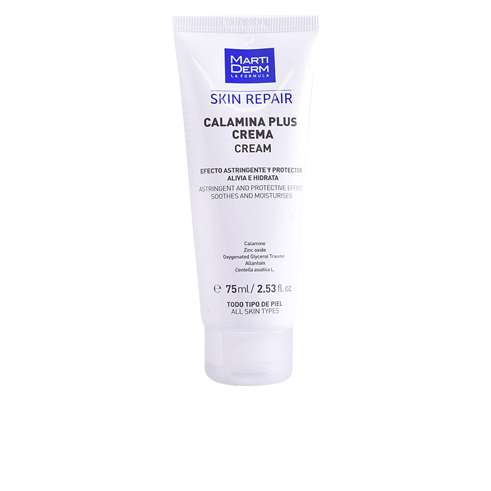 Martiderm Skin Repair Calamina Plus Cream 75 ml – Gentle Hydrating Facial Treatment for Sensitive and All Skin Types