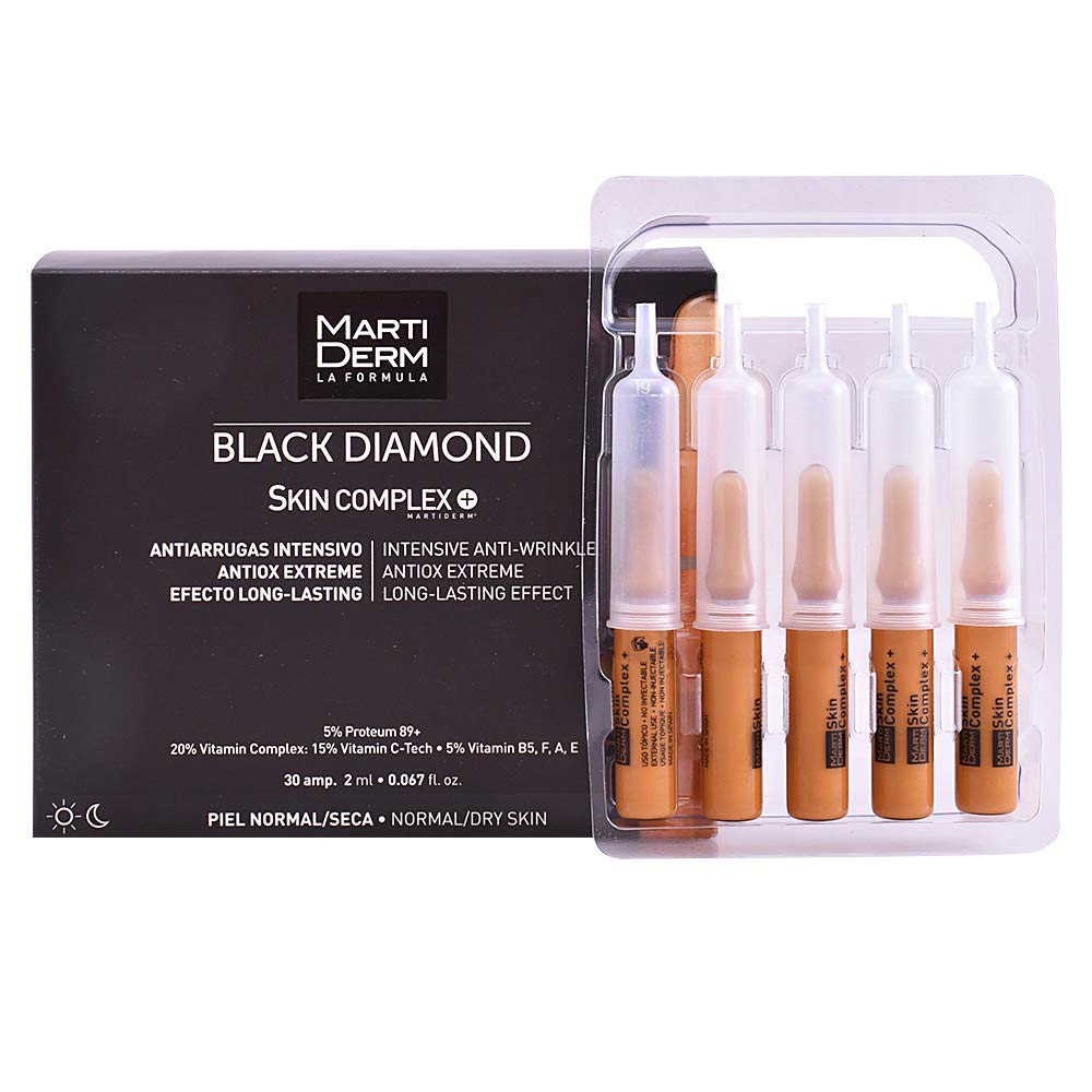 Martiderm BLACK DIAMOND skin complex ampoules para pele seca e madura
