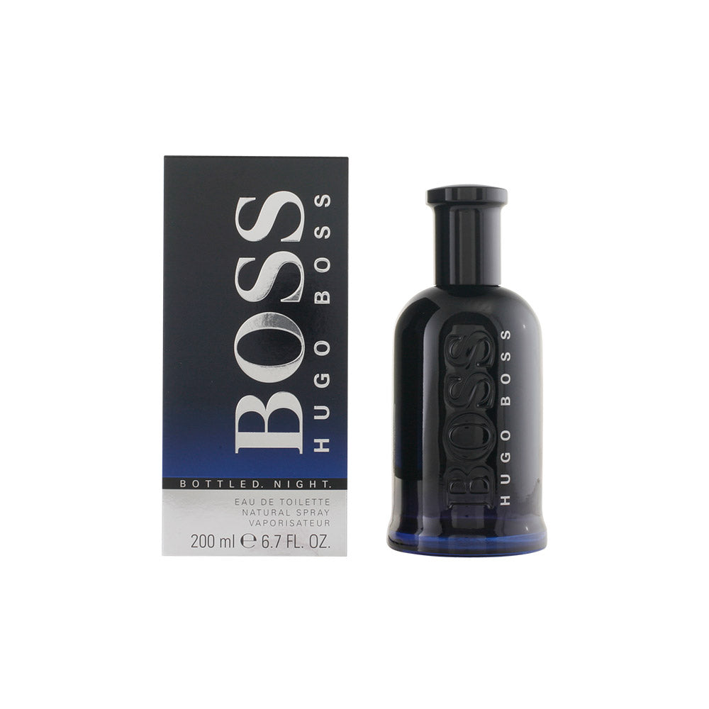 HUGO BOSS BOTTLED NIGHT Eau de Toilette 200ml para Homens