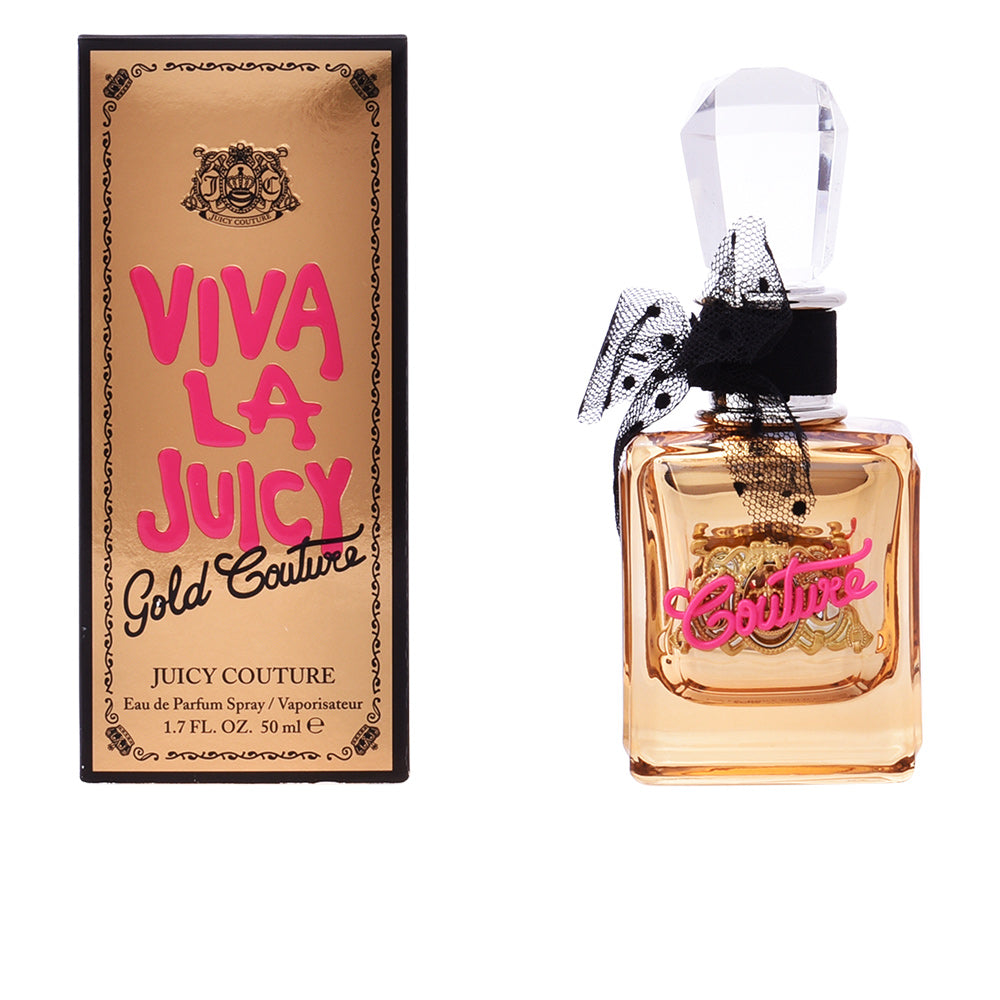 Juicy Couture Gold Couture Eau de Parfum 50ml para Mulher com Aroma Floral e Gourmand