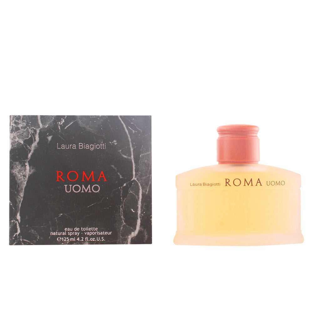 Laura Biagiotti Roma Uomo Eau de Toilette Spray 125 ml – Elegância e sofisticação para o homem moderno