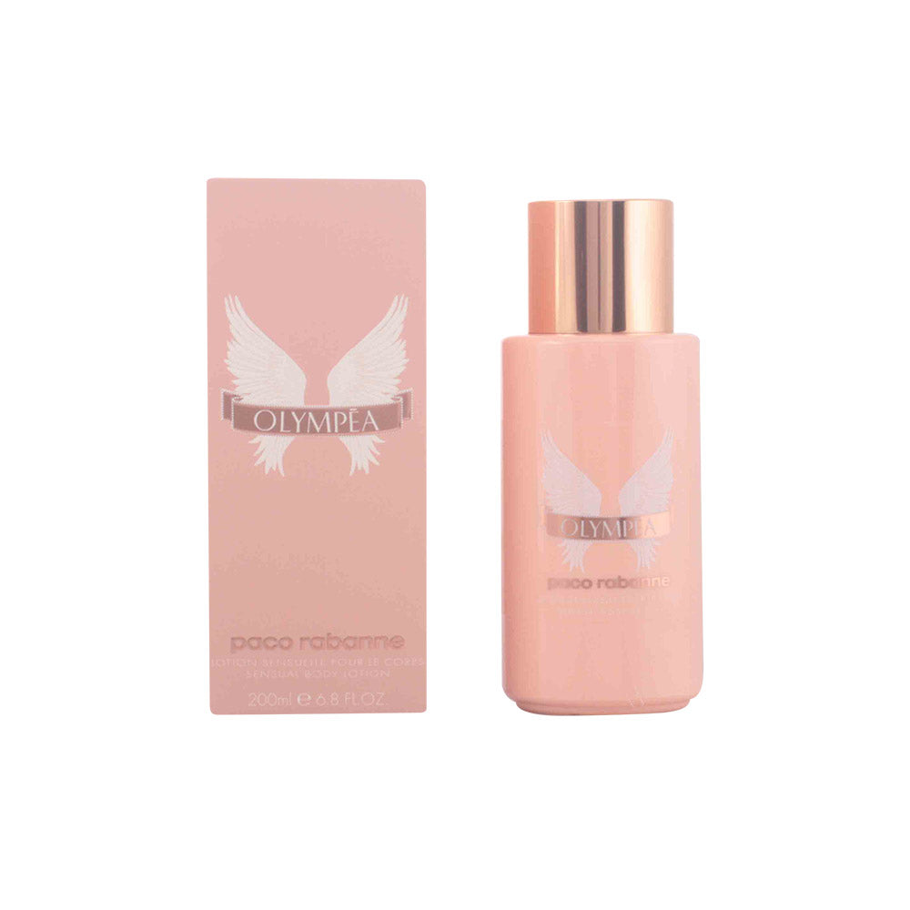 RABANNE OLYMPÉA loção corporal 200 ml para pele radiante e hidratada