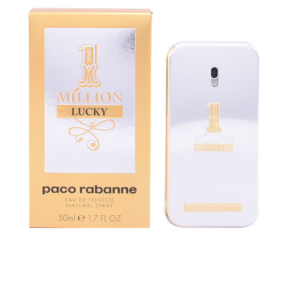Rabanne 1 Million Lucky Eau de Toilette Spray 50ml para Homem