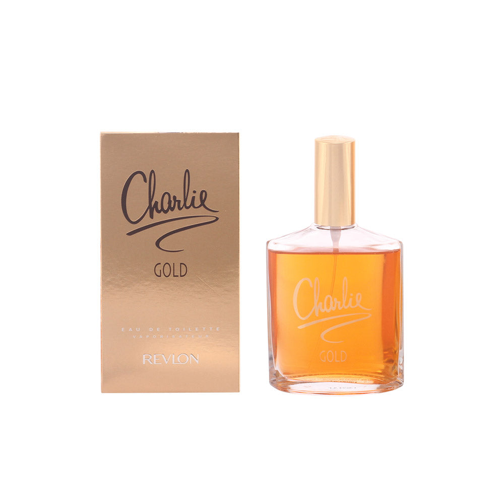 REVLON Charlie Gold Eau de Toilette 100ml para mulher com aroma oriental floral