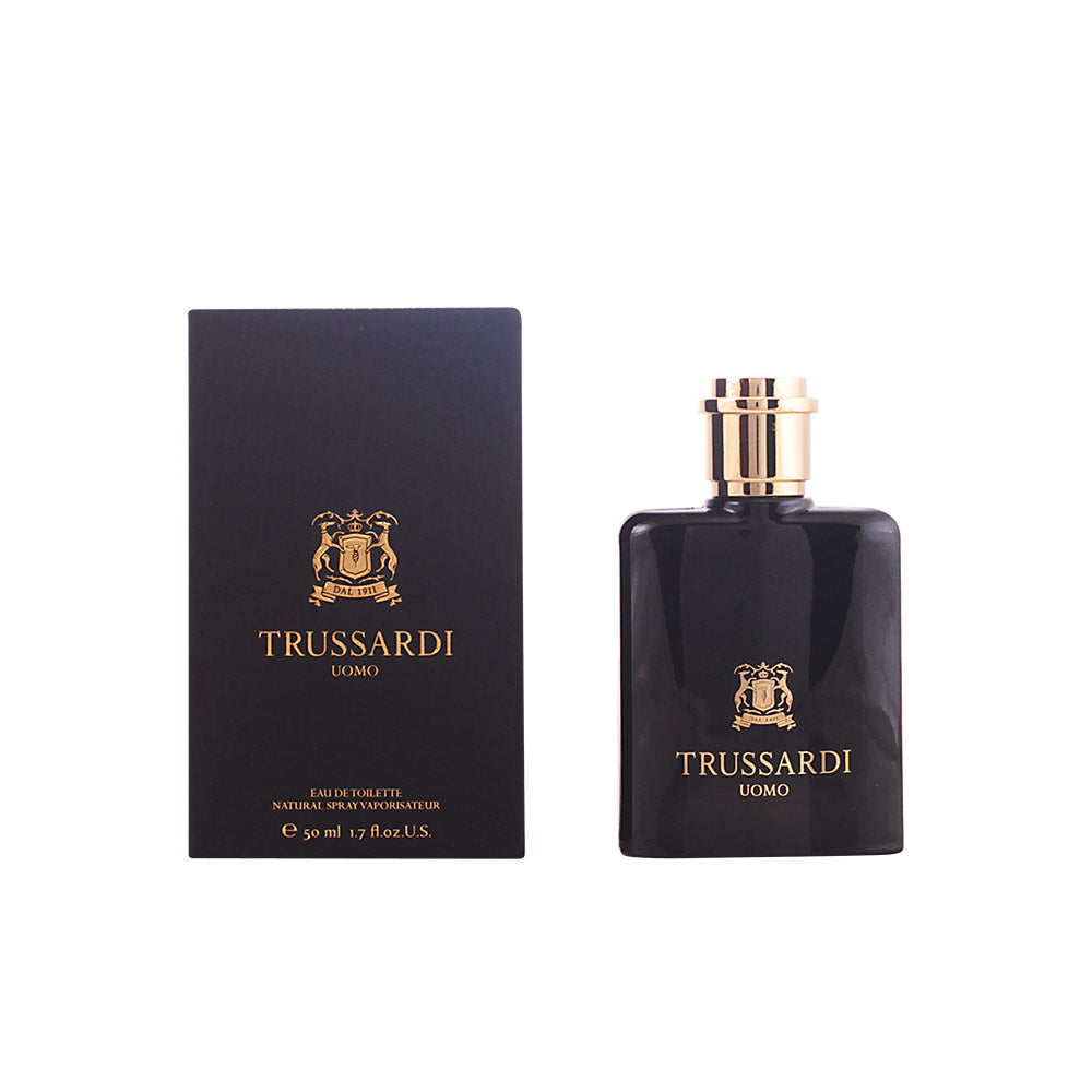 Trussardi UOMO Eau de Toilette Spray 50ml para Homem com Aroma Amaderado e Aromático