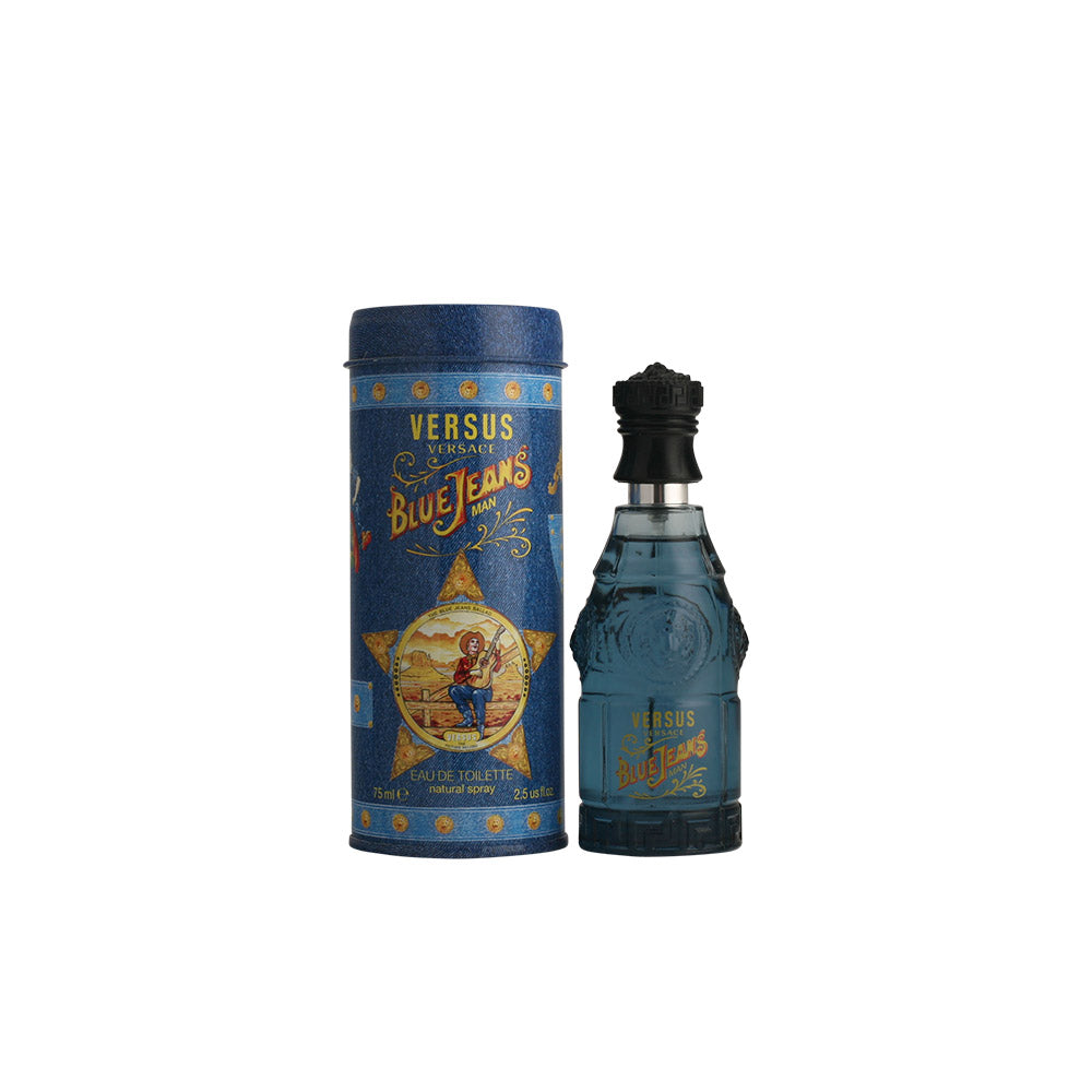 Versace Blue Jeans Eau de Toilette 75 ml para Homem com aroma fougère e aromático