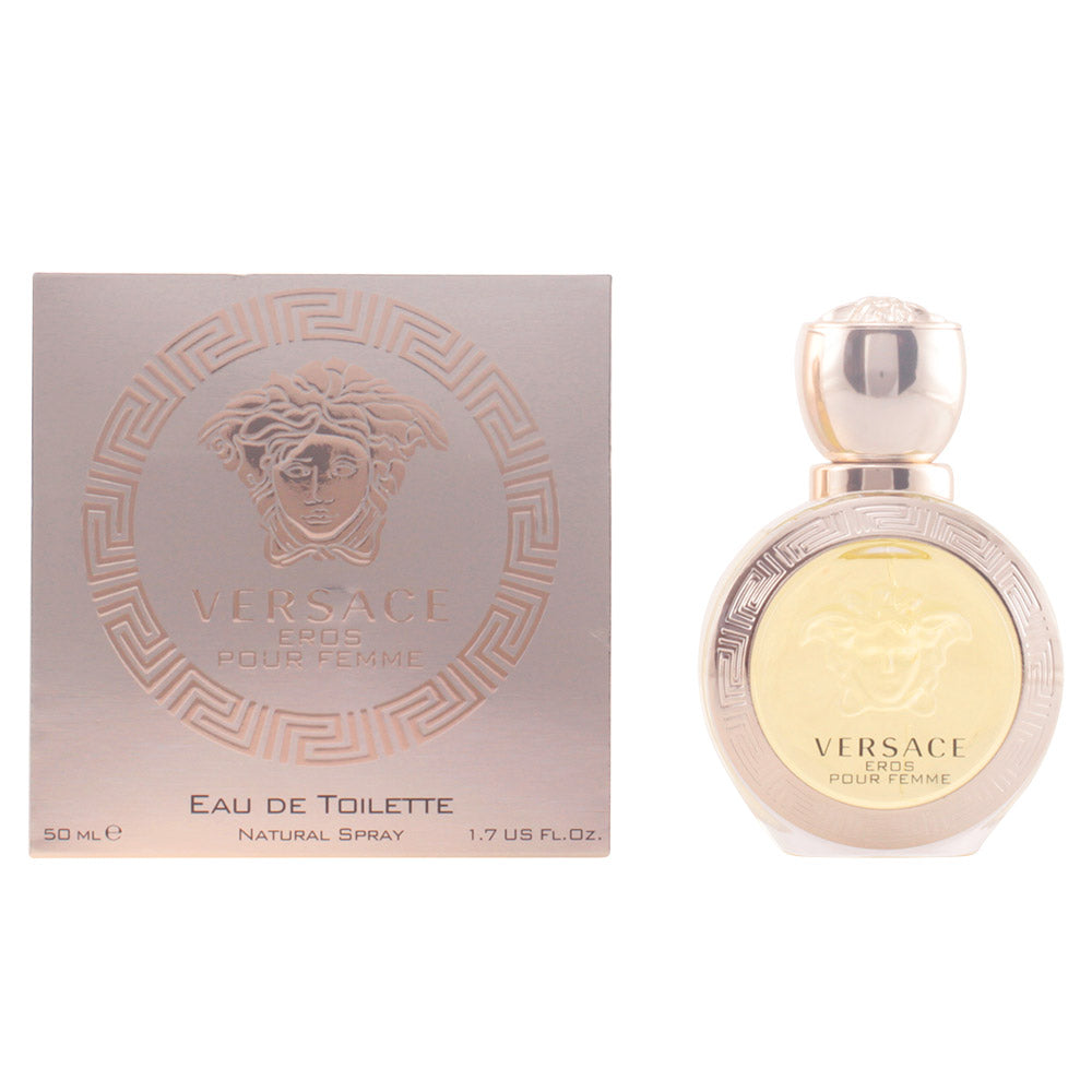 Versace Eros Pour Femme Eau de Toilette 50 ml - Elegância floral amadeirada