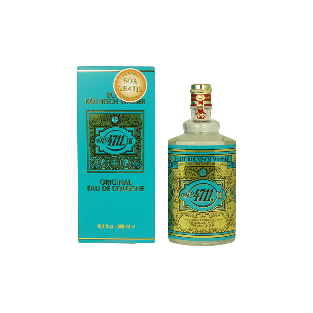 4711 Eau de Cologne Unissexo 300ml | Fragrância cítrica clássica da Alemanha