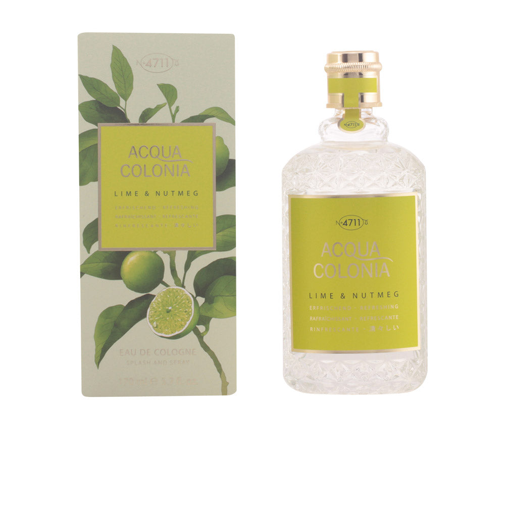 4711 Acqua Colonia Lime & Nutmeg Eau de Cologne Spray 170 ml – Frescor Unissexo