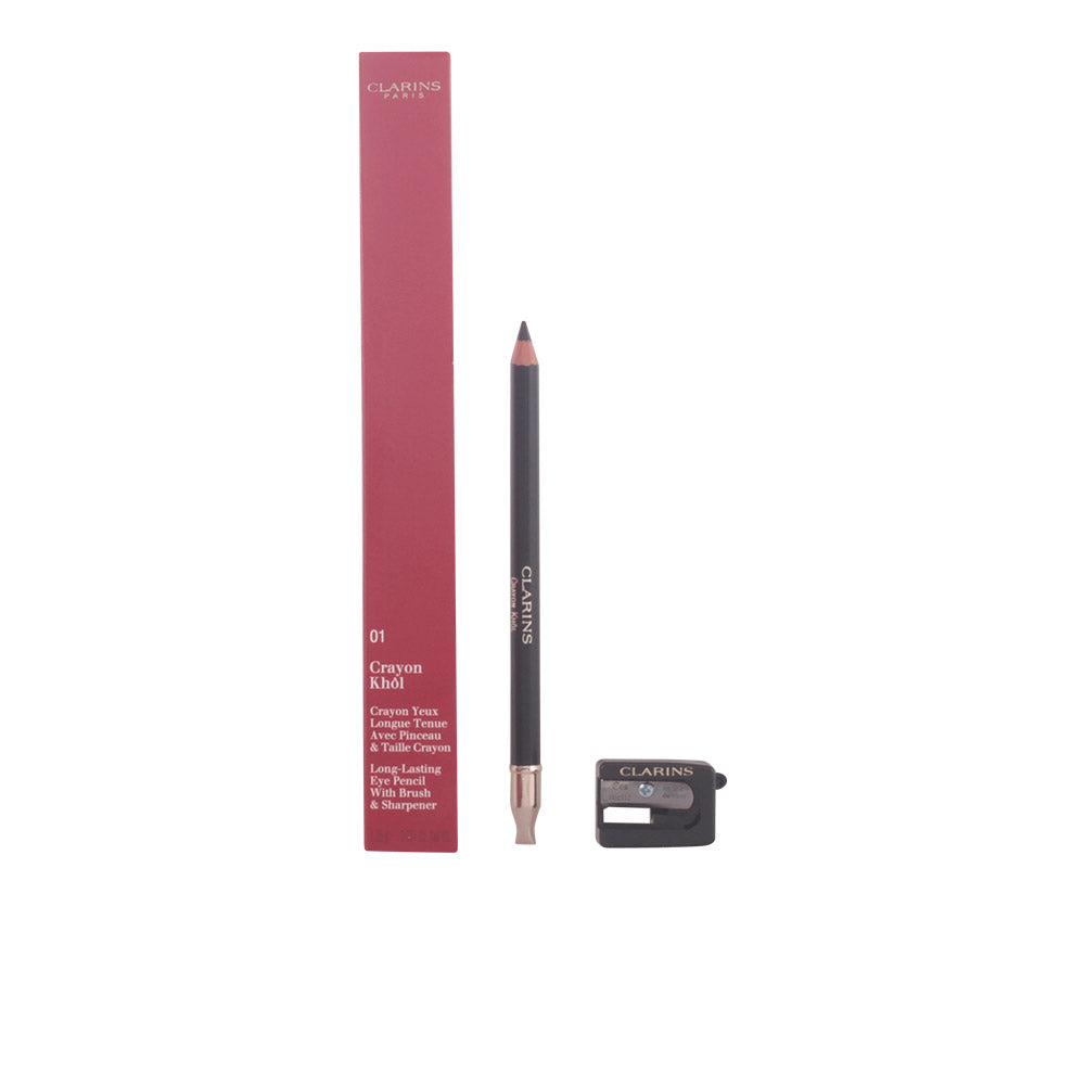 Clarins CRAYON khôl #01 carbon black para maquilhagem de olhos