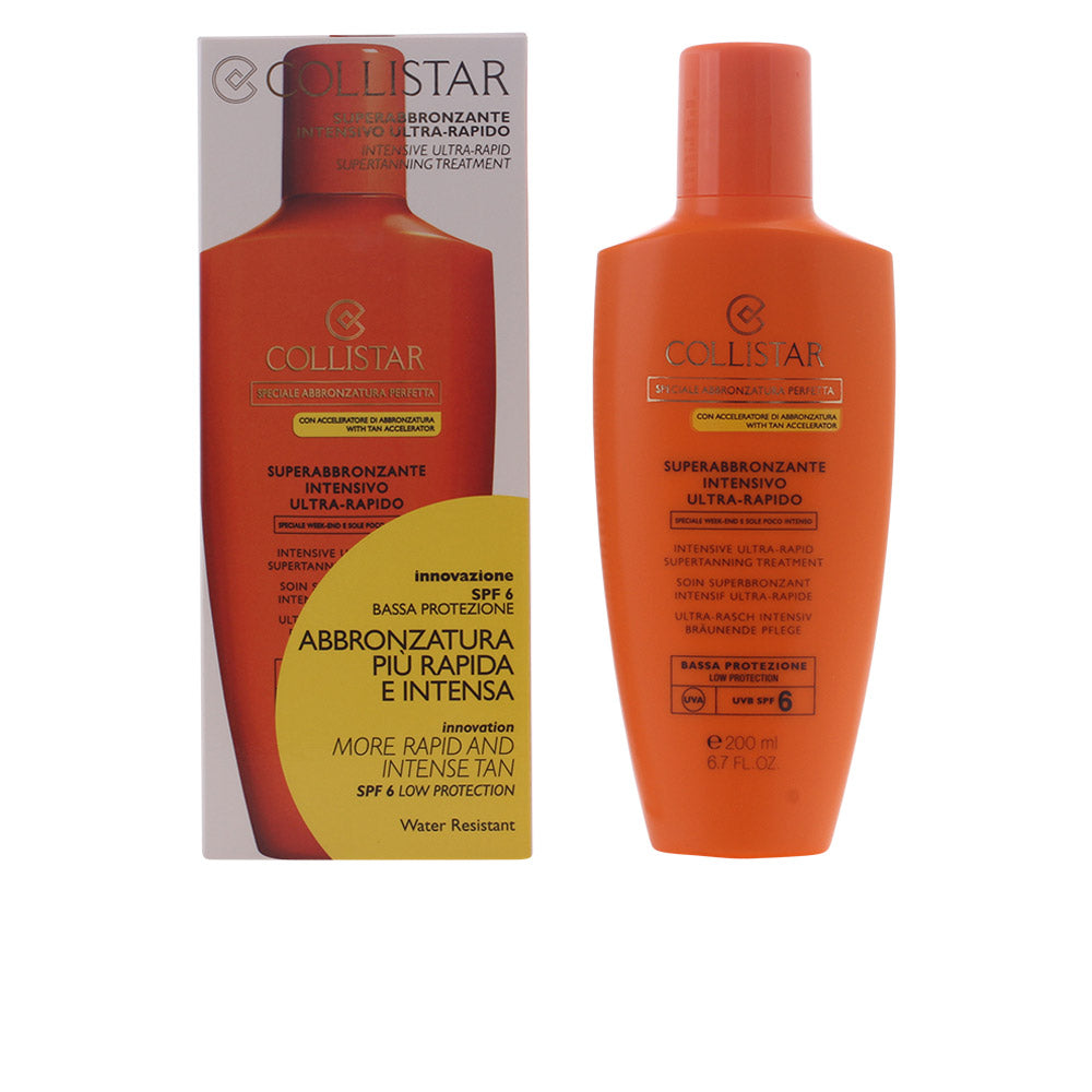 COLLISTAR superbronzeador intensivo SPF6 200 ml para pele todo tipo