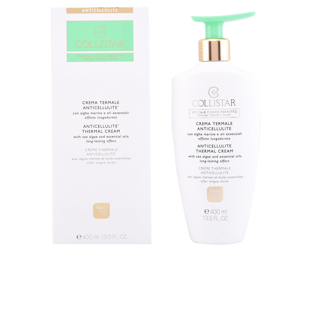 Creme Termal Anticelulítica Collistar Perfect Body 400ml - Reduz a celulite