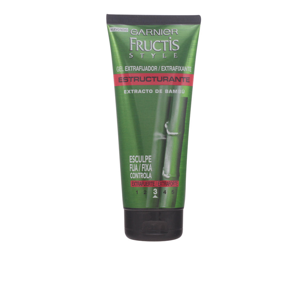 Garnier Fructis Style Structurante Gel Fixador 200 ml para todo o cabelo