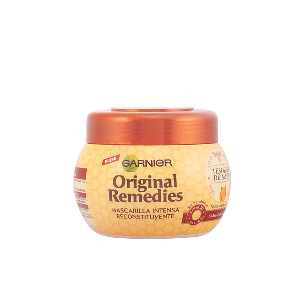 Garnier Original Remedies máscara de mel 300 ml para cabelo danificado e colorido