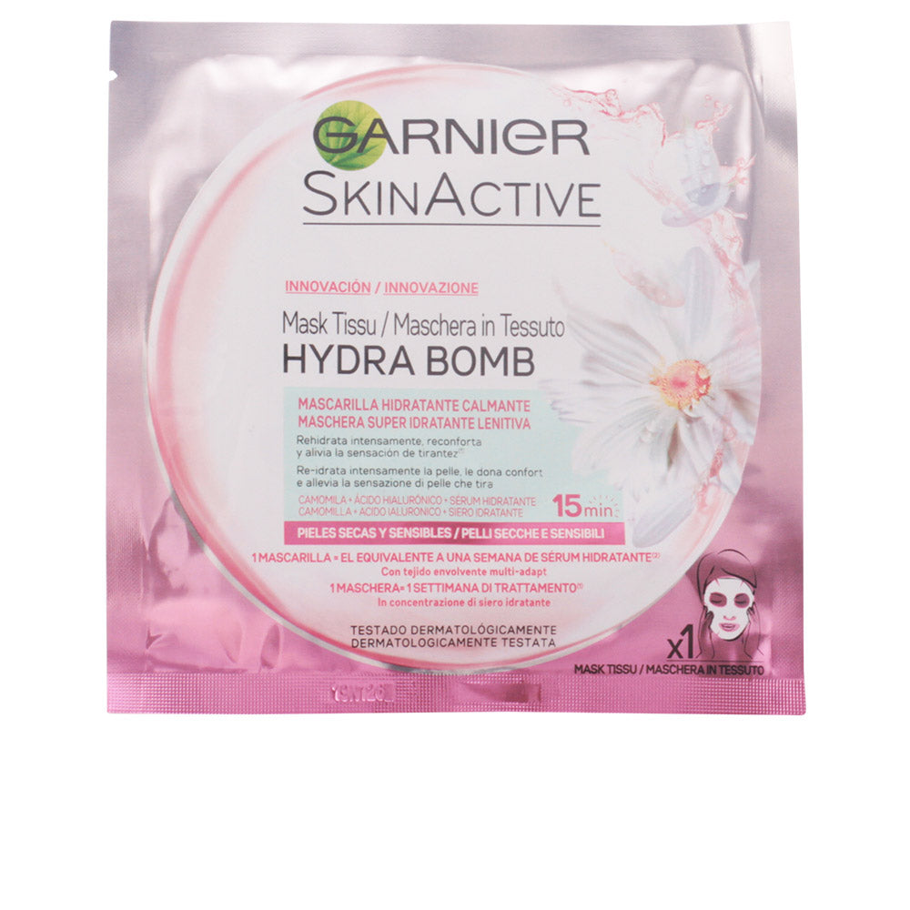 Garnier SKINACTIVE Hydrabomb Máscara Facial Hidratante Calmante