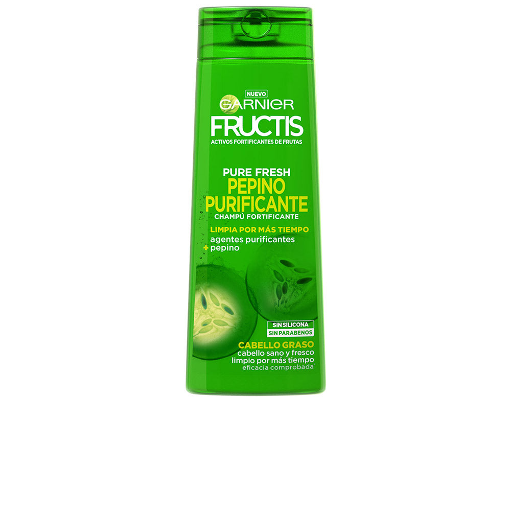 Garnier Fructis Pure Fresh shampoo de pepino para cabelos oleosos 360ml
