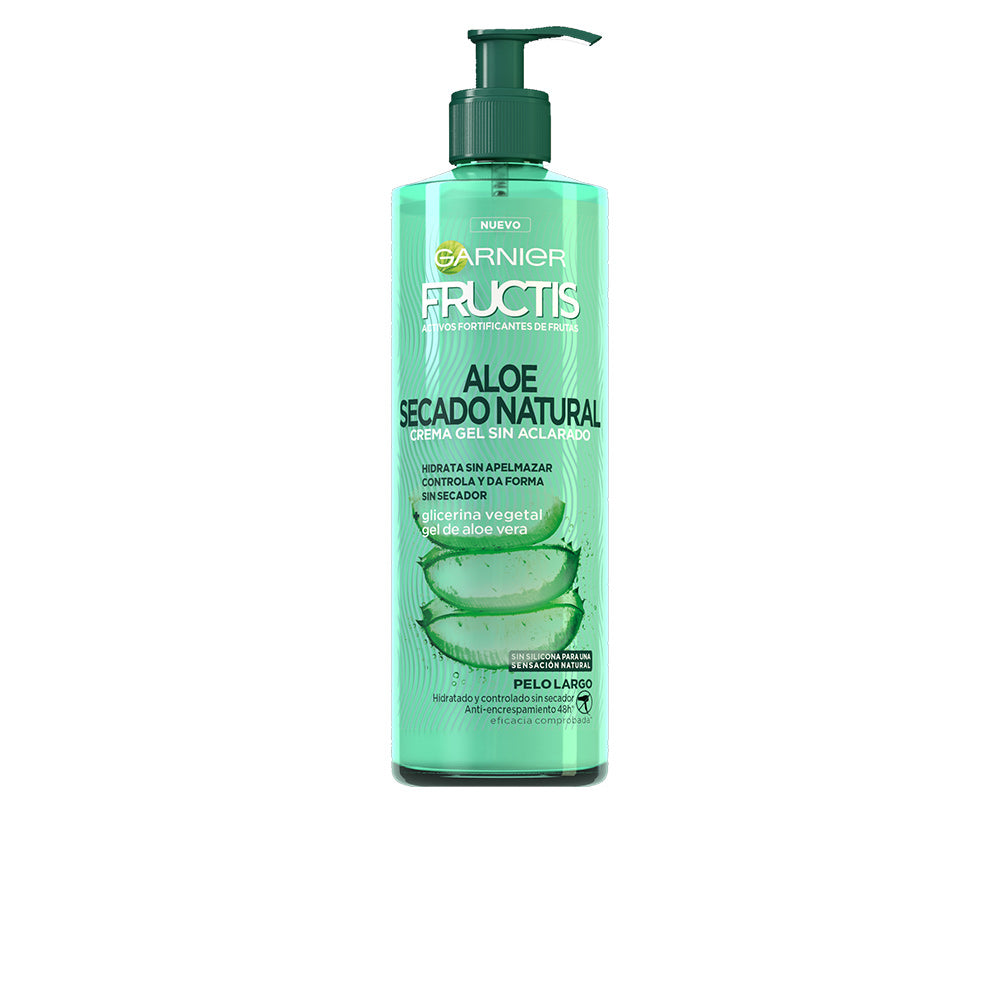 Garnier Fructis Aloe Natural Gel Creme 400ml - Hidratação sem enxágue