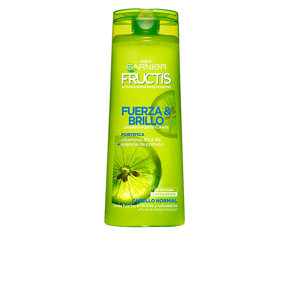 Garnier Fructis Strength &amp; Shine shampoo 360 ml - Cuidado revitalizante para todo tipo de cabelo