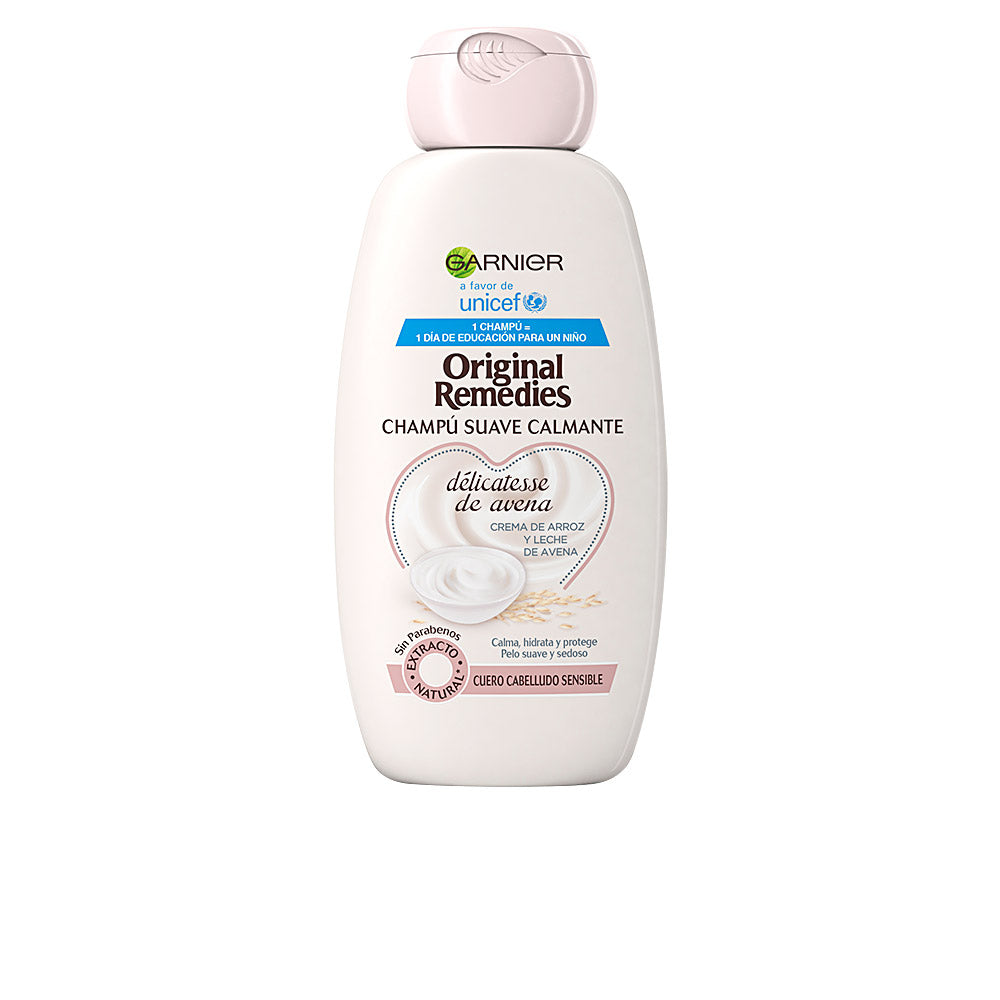 Garnier Original Remedies Delicatesse Shampoo de Aveia para couro cabeludo sensível