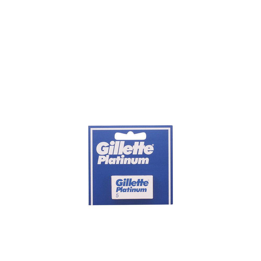 GILLETTE Platinum Refil de 5 unidades para barbear suave e preciso