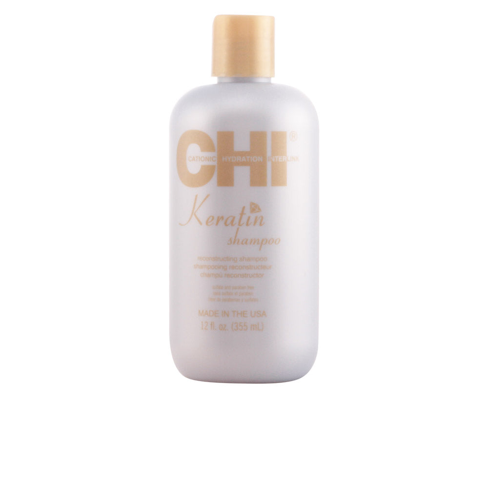 FAROUK CHI keratin reconstrução shampoo 355 ml para cabelos danificados