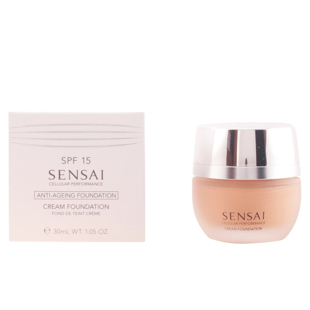 Funda de Maquilhagem Sensai #CF24 Amber Beige - Proteção SPF 15