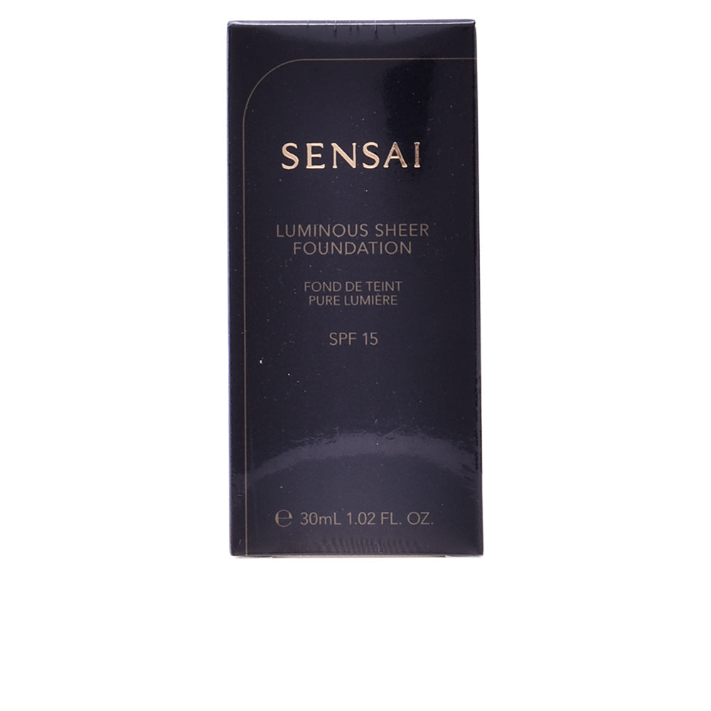 Funda de Base Luminous Sheer SENSAI #LS204 Honey Beige 30ml