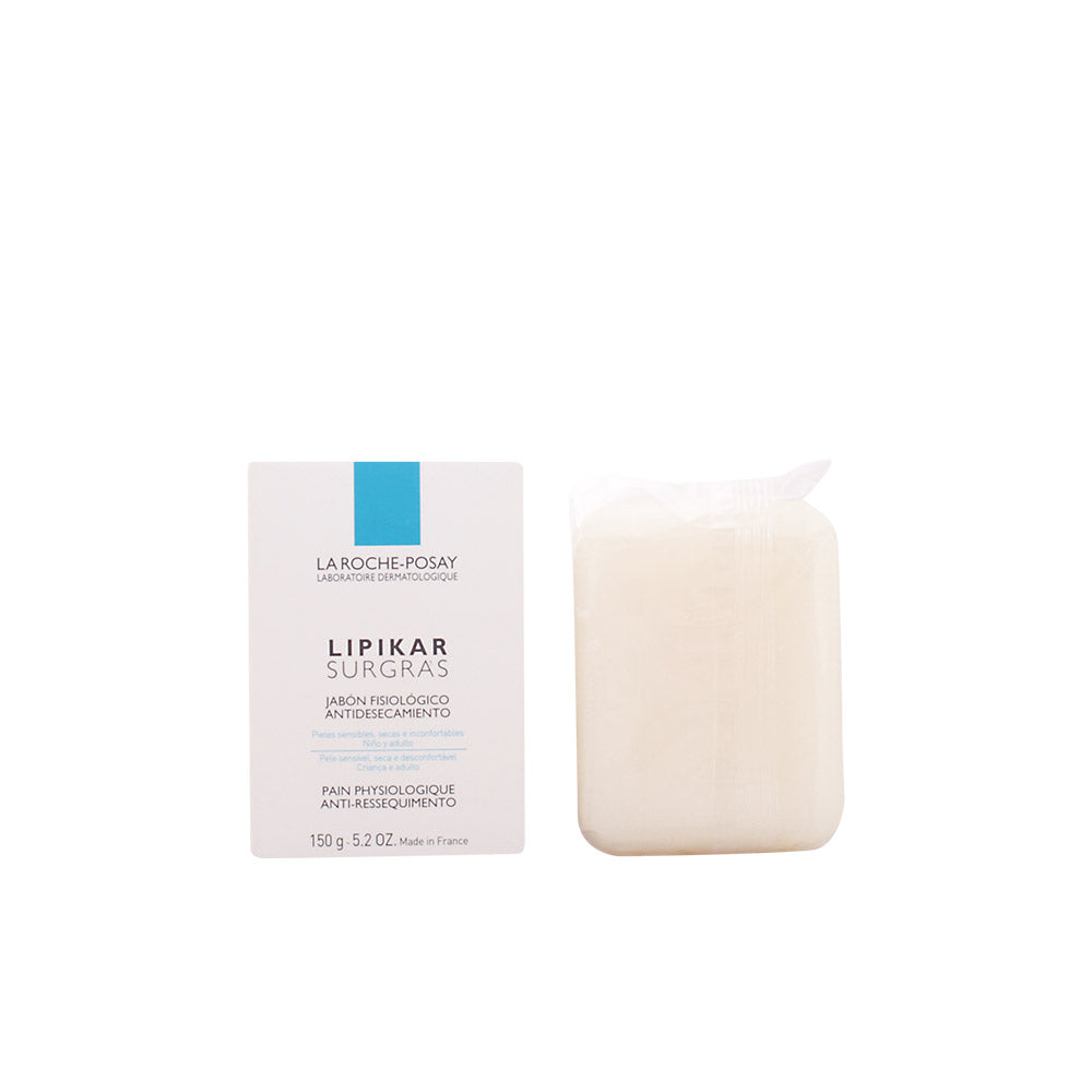 LIPIKAR Surgras Sabonete Facial da La Roche-Posay para pele sensível e seca
