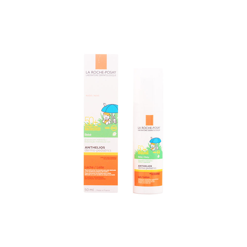 Loção de Proteção Solar Anthelios Dermo-Pediatrics La Roche-Posay SPF50+ para Bebés - Proteção Muito Alta para Pele Sensível