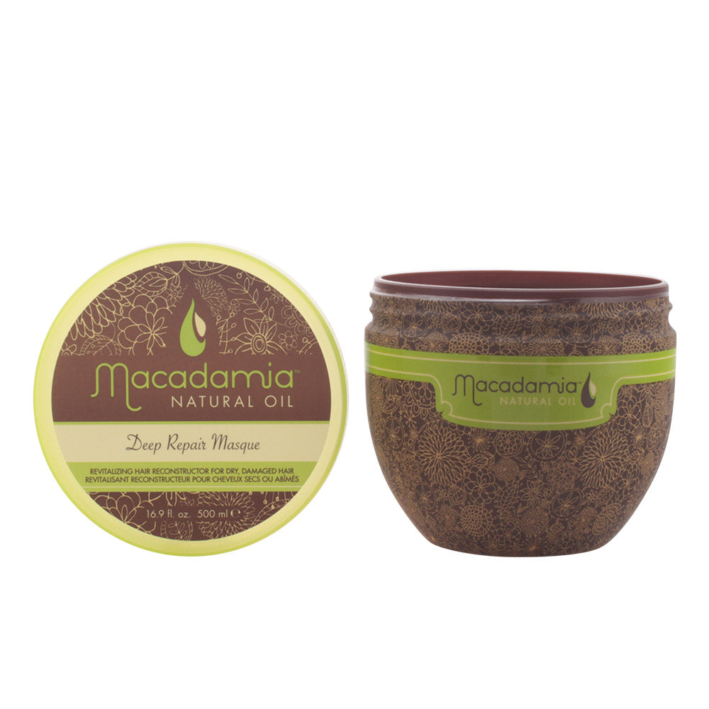 Máscara Deep Repair MACADAMIA 470 ml para cabelos danificados e secos