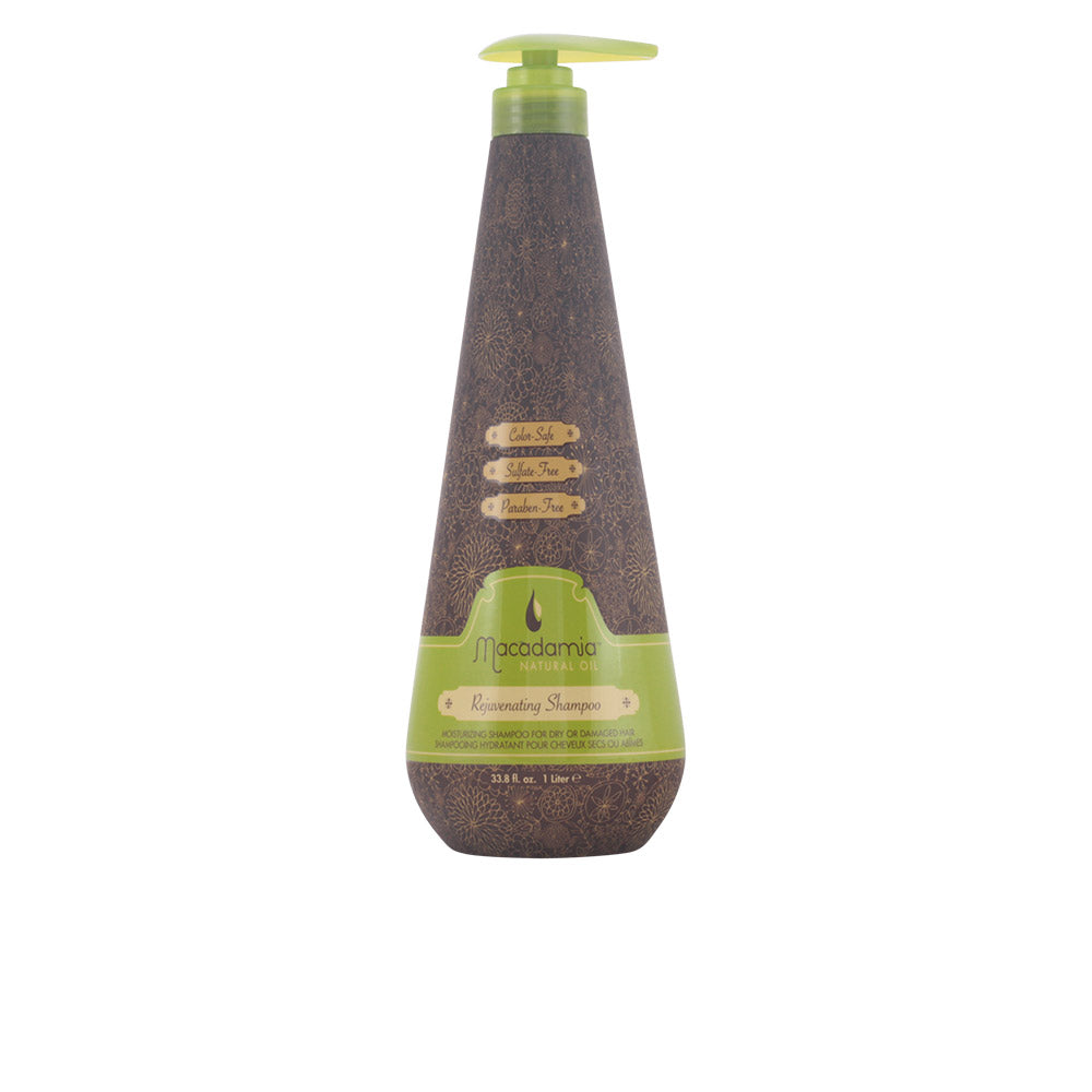 Macadamia Rejuvenating Shampoo 1000ml - Tratamento para Cabelos Secos e Danificados