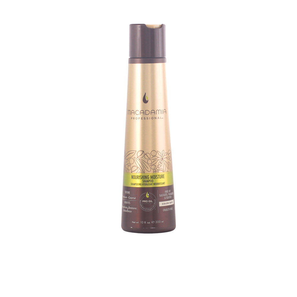 Macadamia Nourishing Moisture Shampoo 300ml para cabelos secos e danificados