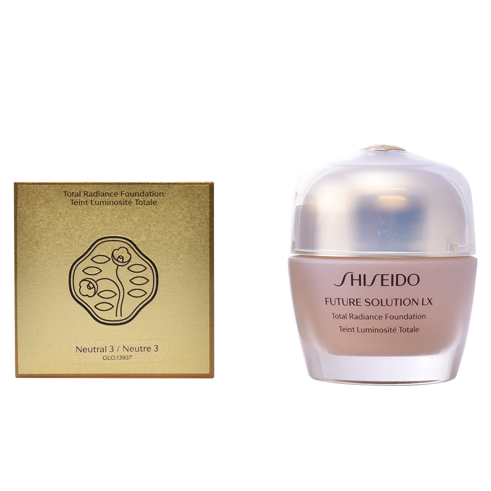 Futuro Solution LX base de rosto #3 neutro - Rejuvenescimento e luminosidade da Shiseido