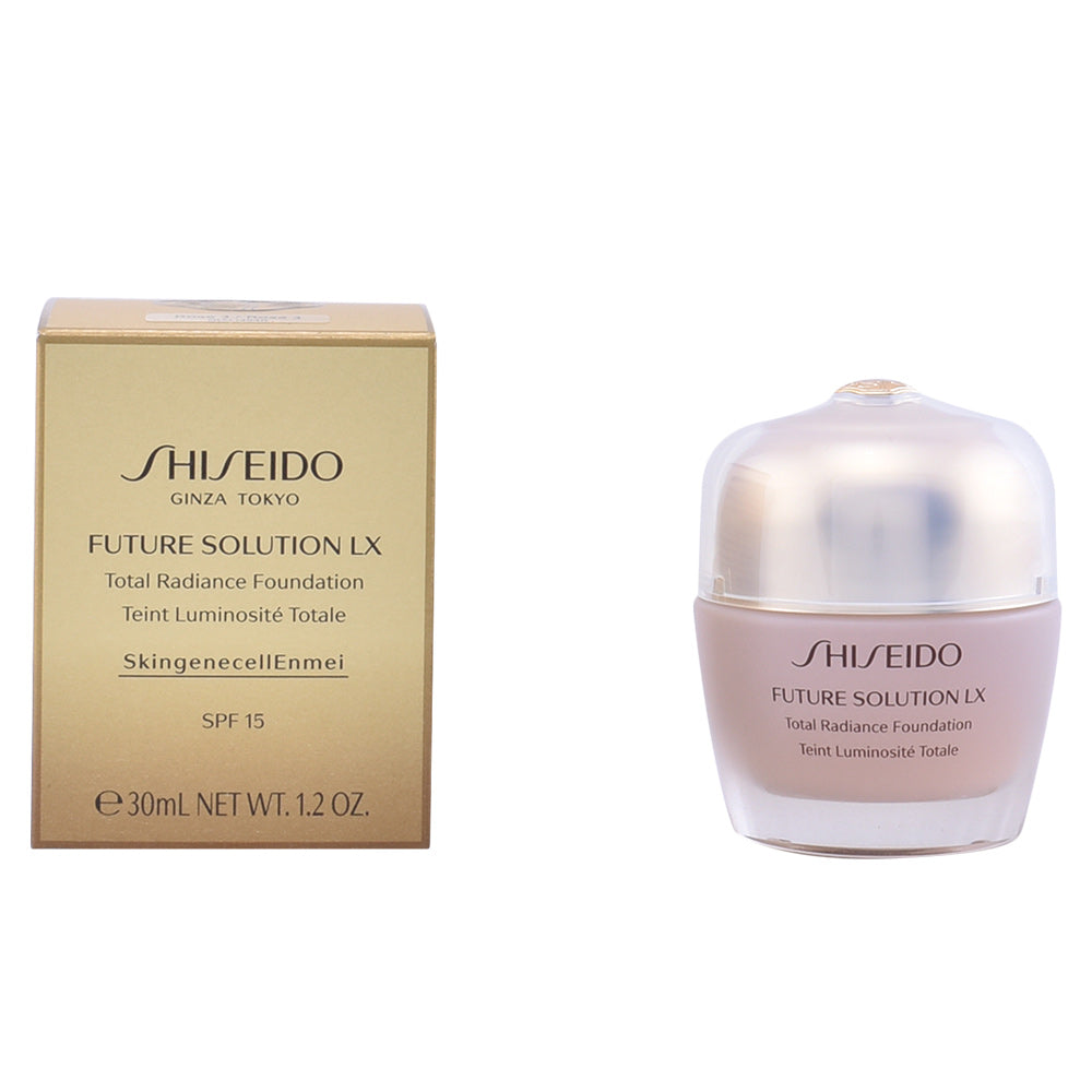 FUTURE SOLUTION LX Fundação Radiância Total SHISEIDO #3 Rosé - Pele Luminosamente Jovem