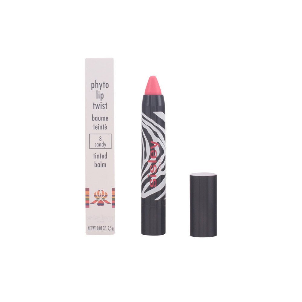 Sisley PHYTO Lip Twist #08 Candy - Batom Stick de cor rosa vibrante