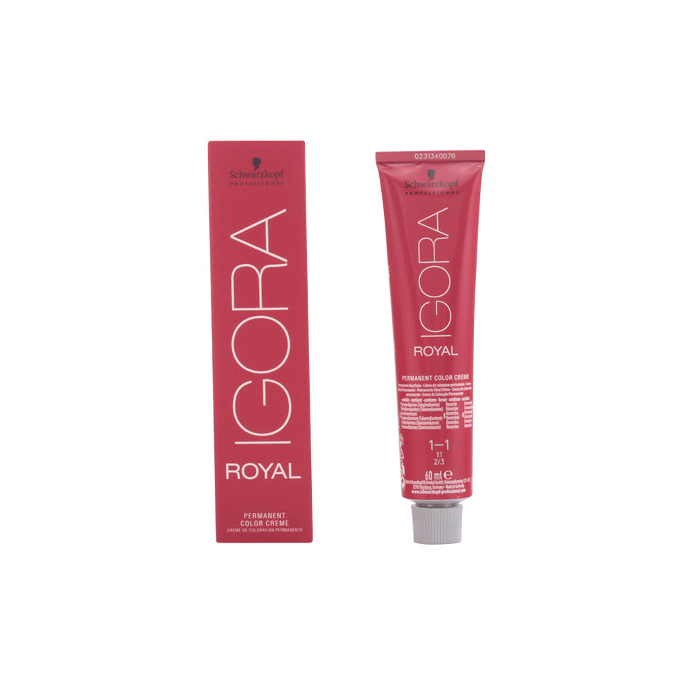 Schwarzkopf IGORA ROYAL #1-1 Coloração para Todo Tipo de Cabelo