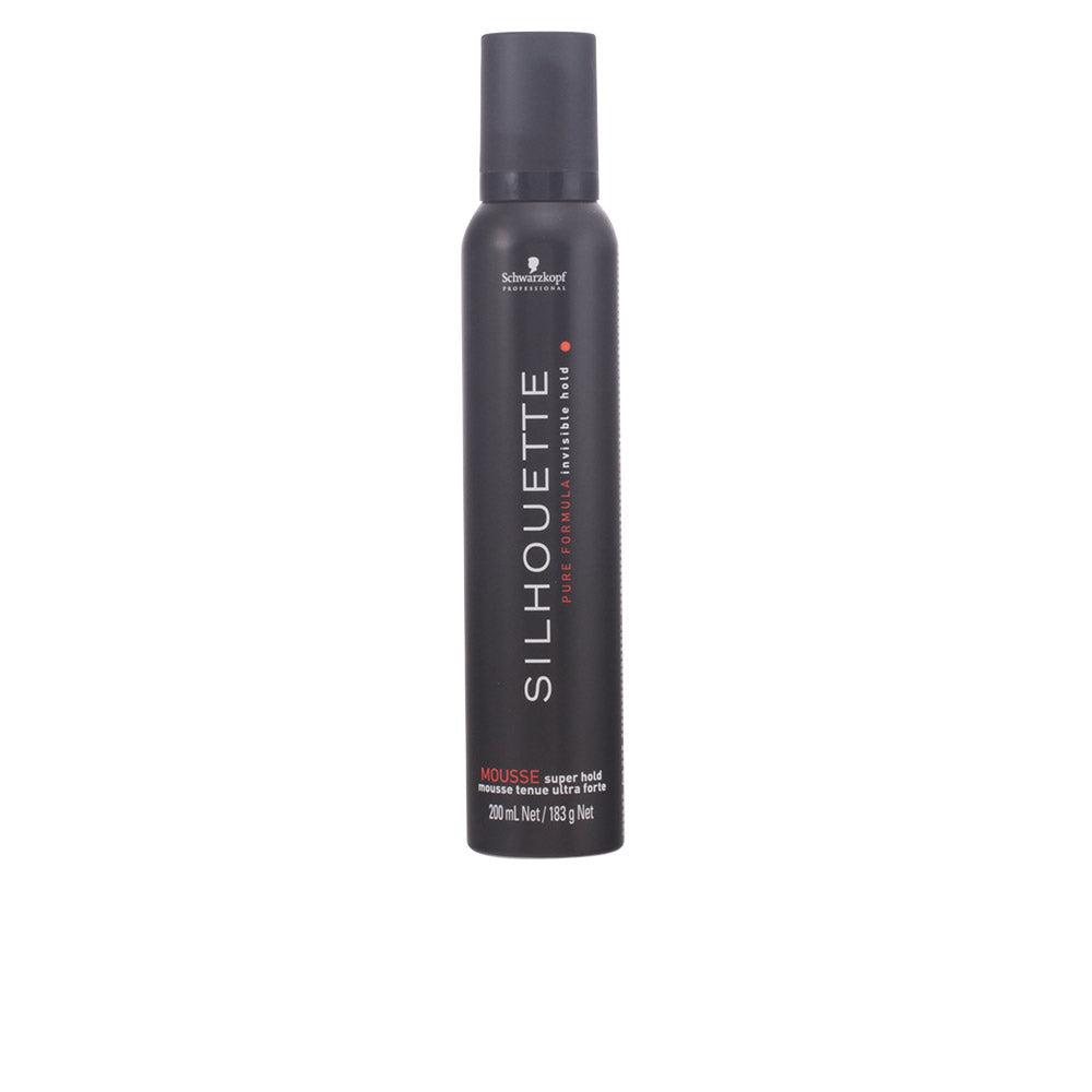 Schwarzkopf SILHOUETTE Mousse Super Hold 200 ml para Todo Tipo de Cabelo