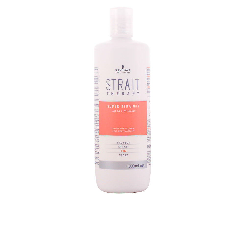 Schwarzkopf Strait Styling Therapy Neutralising Milk 33.8 fl oz – Unisex Hair Treatment from Germany