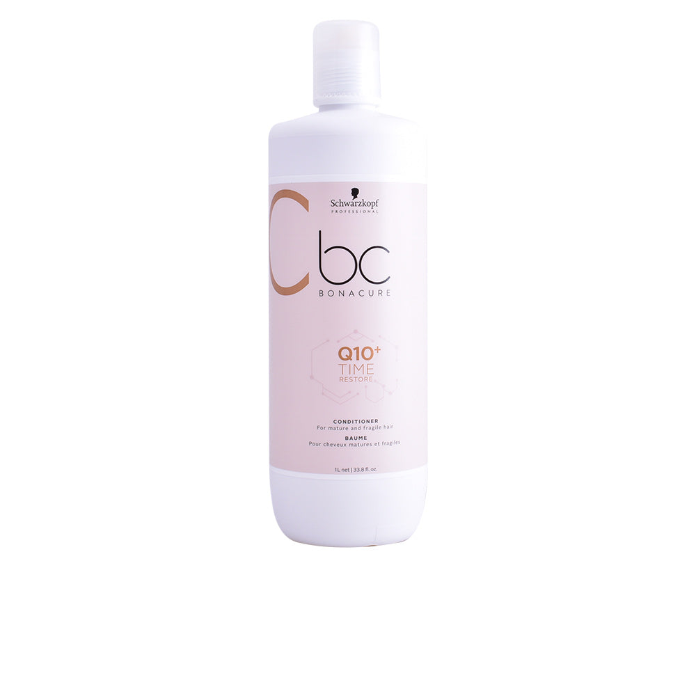 Schwarzkopf BC Time Restore Q10+ Condicionador 1000 ml para cabelo danificado e seco