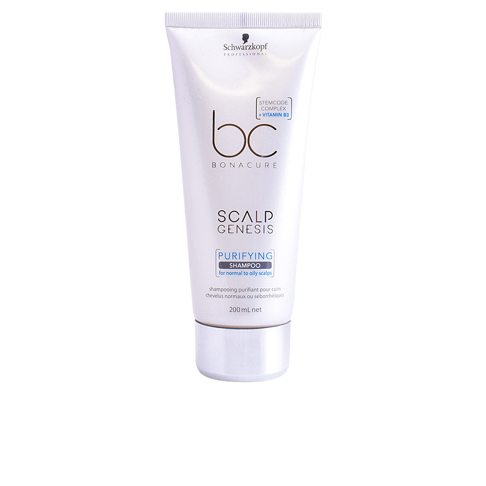 Schwarzkopf BC Scalp Genesis Shampoo Purificante para Cabelos Gordos - 200 ml
