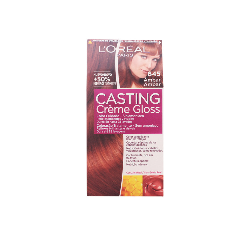 L'Oréal Paris Casting Creme Gloss #645 Amber - Coloração Capilar de Resultado Natural
