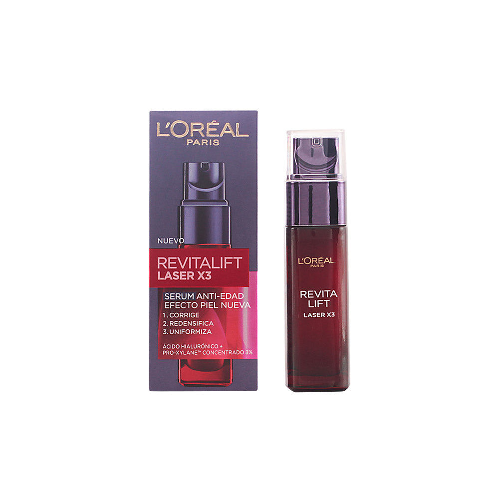 L'Oréal Paris Revitalift Laser X3 Serum 30ml para rejuvenescimento facial