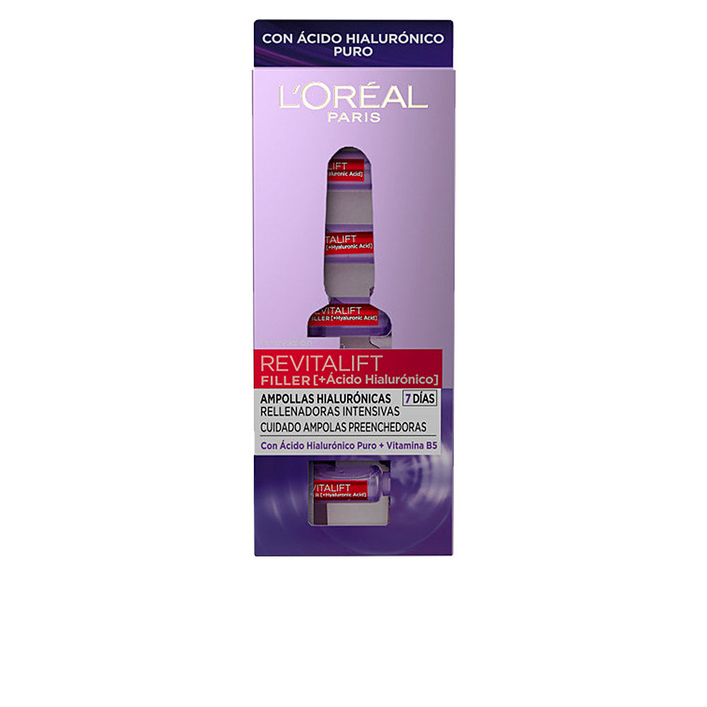 L'Oréal Paris Revitalift Filler Ampoules com Ácido Hialurónico para Rejuvenescimento