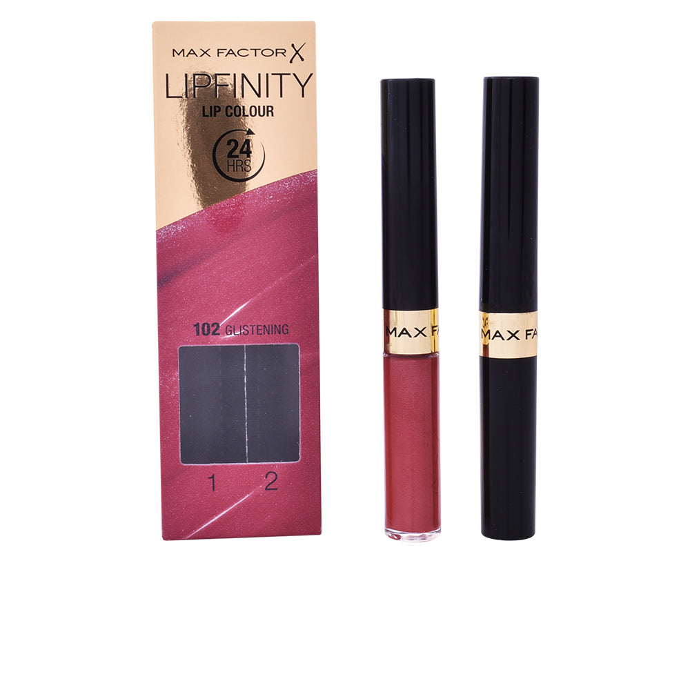 Max Factor Lipfinity Classic #102 Reflexos Glistening 2ml - Brilho e Cor Duradouros