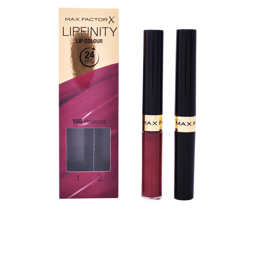 Max Factor Lipfinity Classic #108 Frivolous - Batom Líquido de Longa Duração