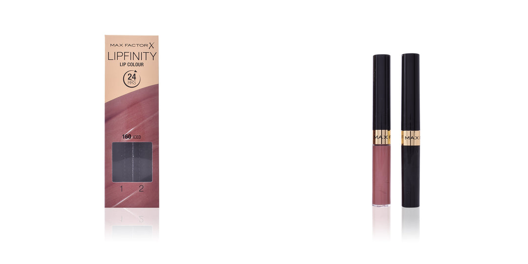 Max Factor Lipfinity Classic #160 Iced - Batom líquido de longa duração