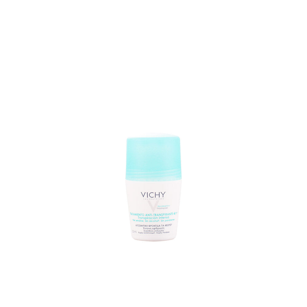 Vichy DEO Tratamento Anti-Transpirante 48h Roll-On 50ml para Peles Sensíveis