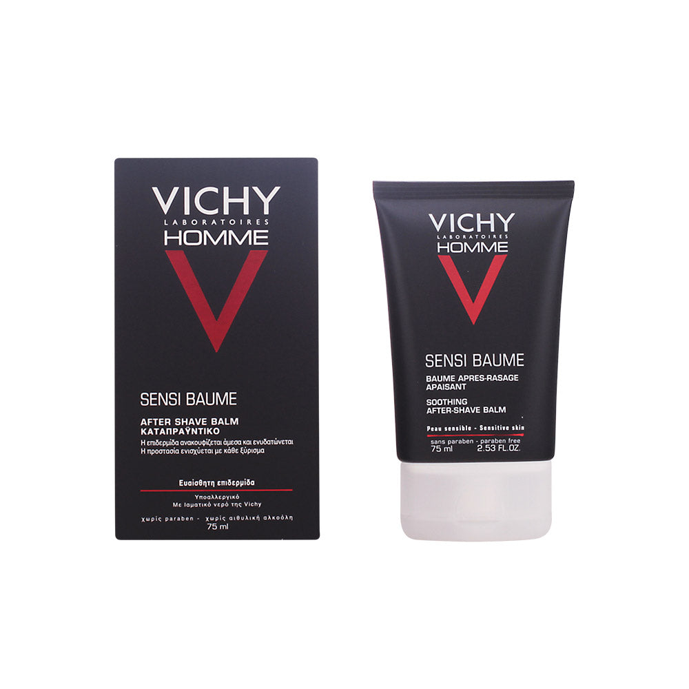Vichy Homme Sensi Baume - Bálsamo Calmante para Pele Sensível, 75 ml